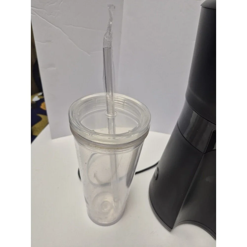 used Mr Coffee Iced Coffee Maker BVMC-ICMBL-AM w Original Tumbler Tested Works